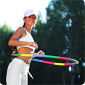 Вращение обруча